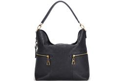 LOUIS VUITTON M44014 MELIE (DU1187) NOIR MONOGRAM EMPREINTE LEATHER GOLD HARDWARE, NO DUST COVER