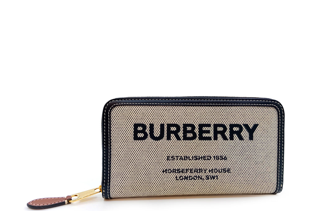 Burberry horseferry check id wallet online