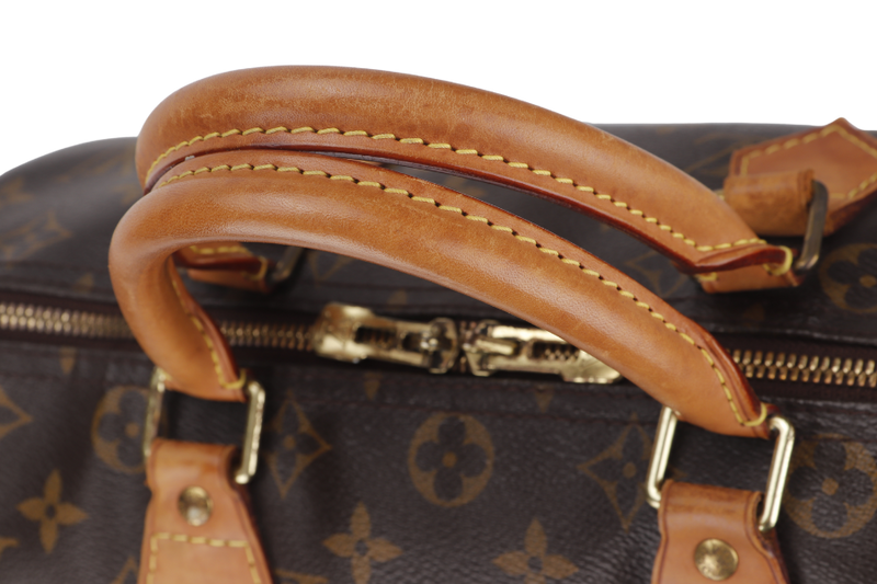 LOUIS VUITTON SPEEDY BANDOULIERE 30 (M41112) BROWN MONOGRAM CANVAS WITH STRAP, LOCK&KEYS AND DUST COVER