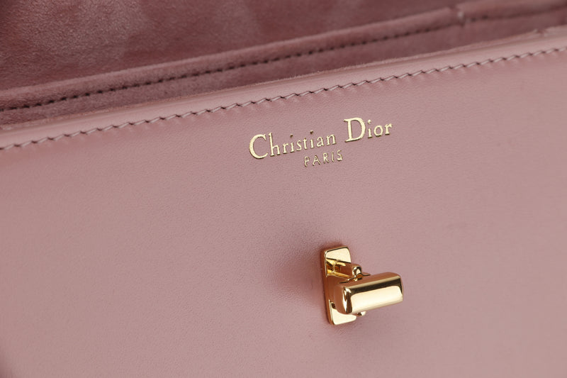 CHRISTIAN DIOR 30 MONTAIGNE AVENUE BAG (09-MA-0263) SMALL CALFSKIN GOLD HARDWARE, WITH DUST COVER & BOX, NO CARD