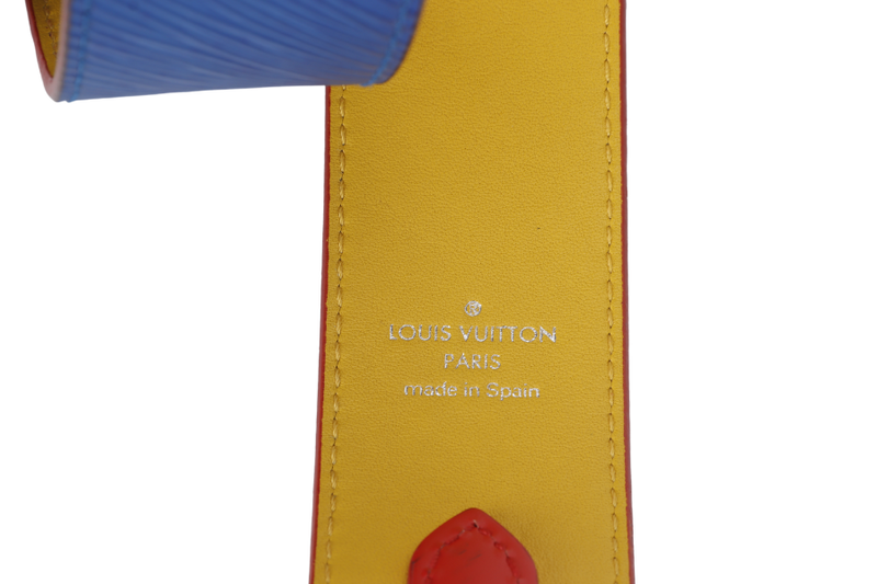 LOUIS VUITTON BANDOULIERE STRAP (J02298) MULTICOLOR WITH DUST COVER AND BOX