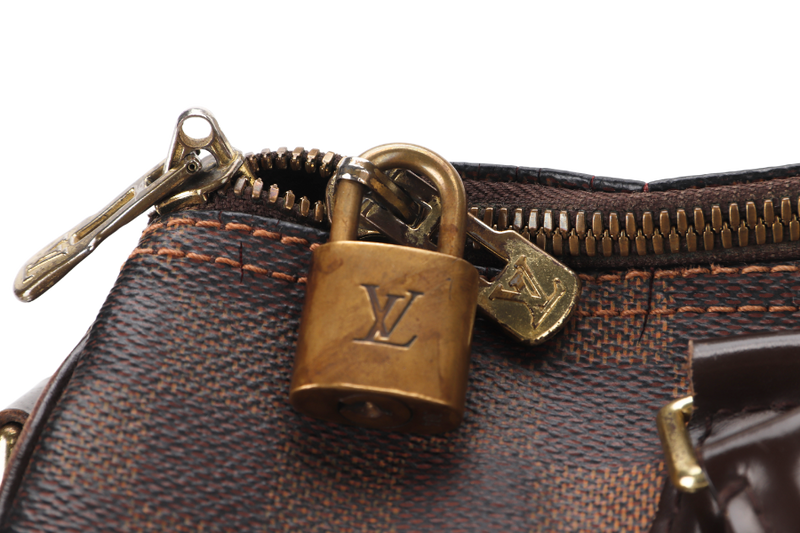 LOUIS VUITTON BANDOULIER 30 (N41367) DAMIER EBENE CANVAS GOLD HARDWARE WITH STRAP NO DUST COVER