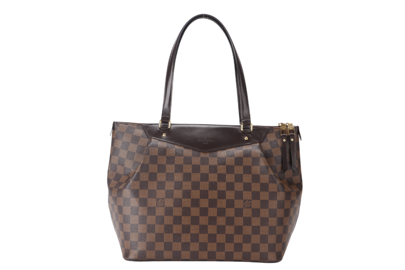 LOUIS VUITTON WESTMINSTER GM (N41103) DAMIER EBENE CANVAS GOLD HARDWARE NO DUST COVER