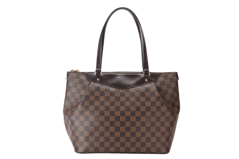 LOUIS VUITTON WESTMINSTER GM (N41103) DAMIER EBENE CANVAS GOLD HARDWARE NO DUST COVER