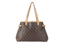 LOUIS VUITTON M51154 BATIGNOLLES TOTE BAG MONOGRAM CANVAS GOLD HARDWARE WITH DUST COVER