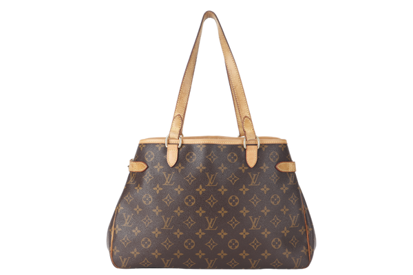 LOUIS VUITTON M51154 BATIGNOLLES TOTE BAG MONOGRAM CANVAS GOLD HARDWARE WITH DUST COVER