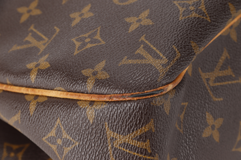 LOUIS VUITTON M51154 BATIGNOLLES TOTE BAG MONOGRAM CANVAS GOLD HARDWARE WITH DUST COVER