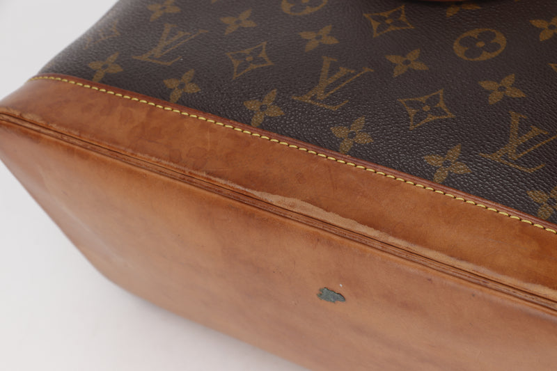 LOUIS VUITTON ALMA PM BROWN MONOGRAM CANVAS GOLD HARDWARE, NO STRAP & DUST COVER