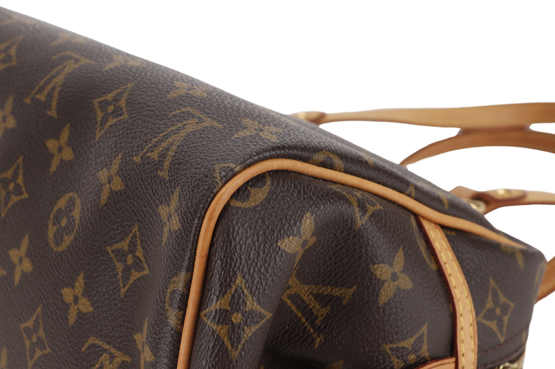 LOUIS VUITTON M95565 MONTORGUEI PM MONOGORAM CANVAS SHOULDER BAG GOLD HARDWARE WITH LOCK ONLY