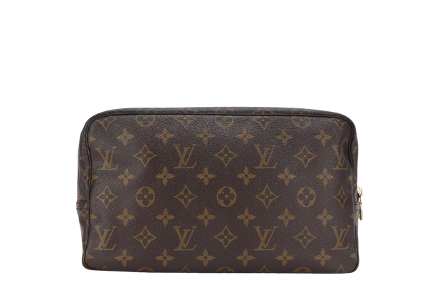 LOUIS VUITTON TROUSSE TOILLETTE 28CM MONOGRAM CANVAS GOLD HARDWARE