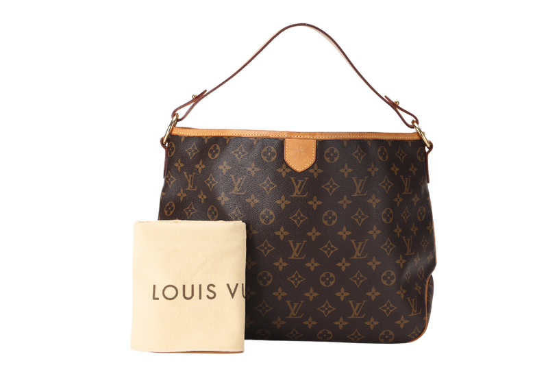 LOUIS VUITTON DELIGHTFUL (M40352) PM MONOGRAM CANVAS GOLD HARDWARE WITH DUST COVER