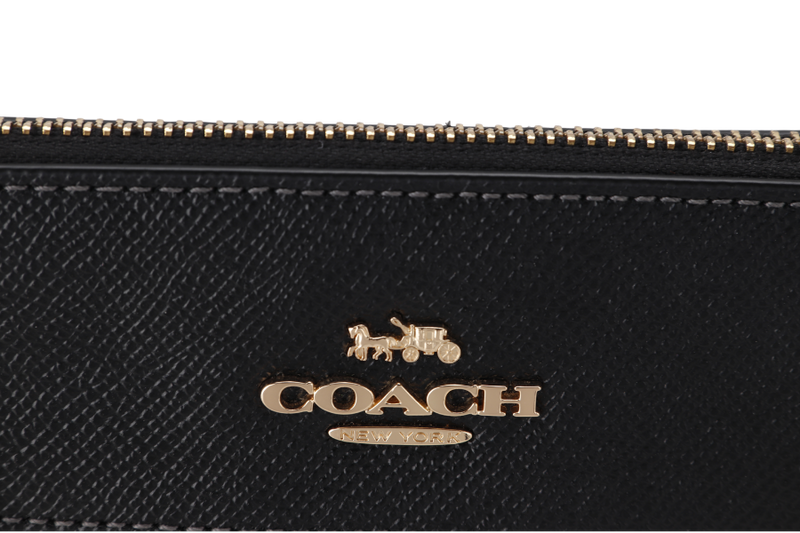 COACH SHOULDER BAG (H2241-CE871) BLACK LEATHER GOLD HARDWARE NO DUST COVER