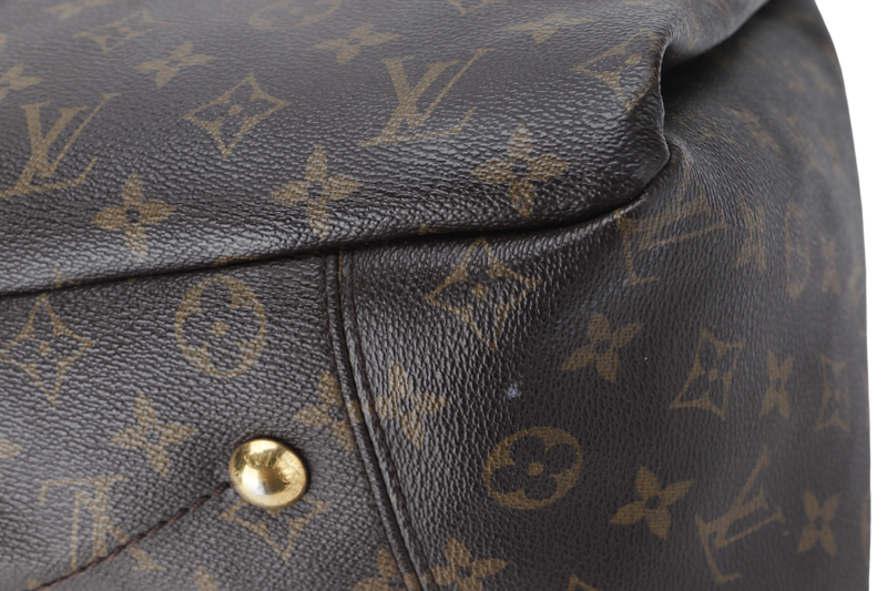 LOUIS VUITTON MM ARTSY MONOGRAM (M40249) CANVAS GOLD HARDWARE HOBO BAG NO DUST COVER