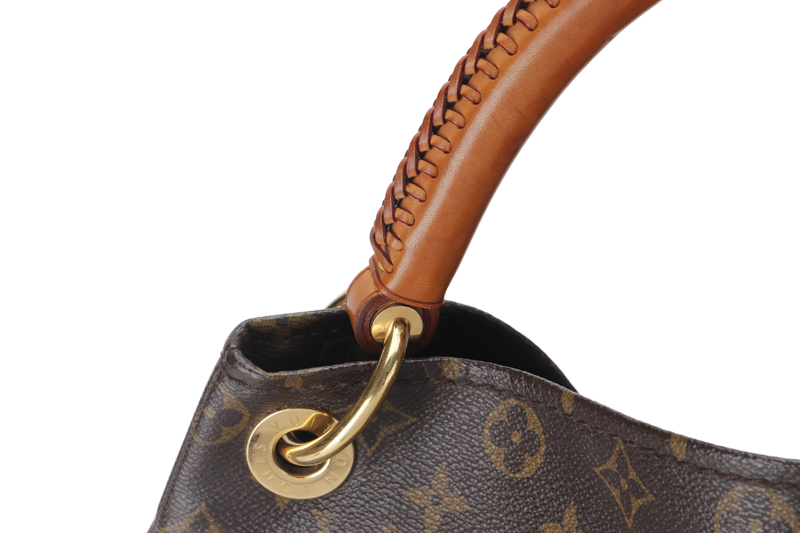 LOUIS VUITTON MM ARTSY MONOGRAM (M40249) CANVAS GOLD HARDWARE HOBO BAG NO DUST COVER