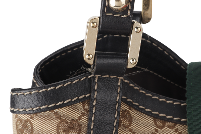 GUCCI (233607 527066) GG SHOULDER BAG CANVAS GOLD HARDWARE NO DUST COVER