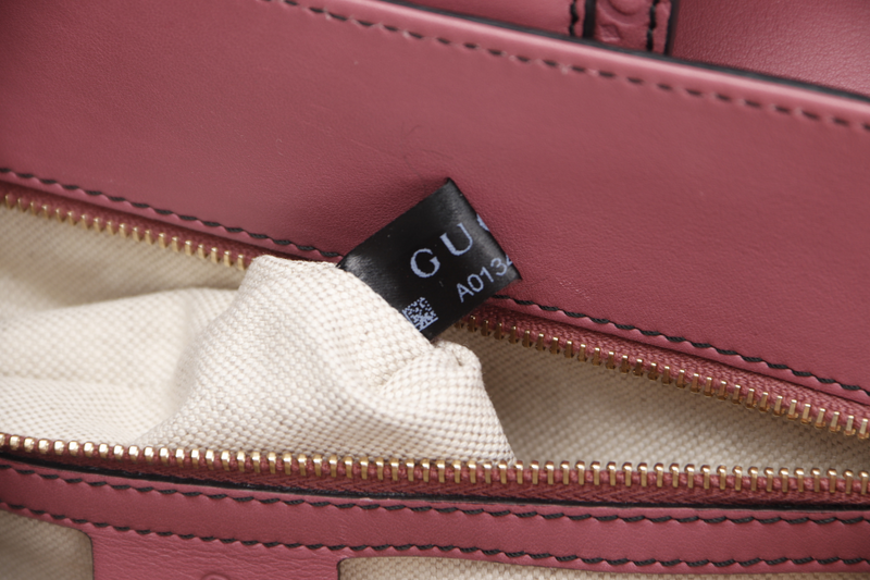 gucci emily chain shoulder bag 295403 525040 large pink guccissima gold hardware with dust cover