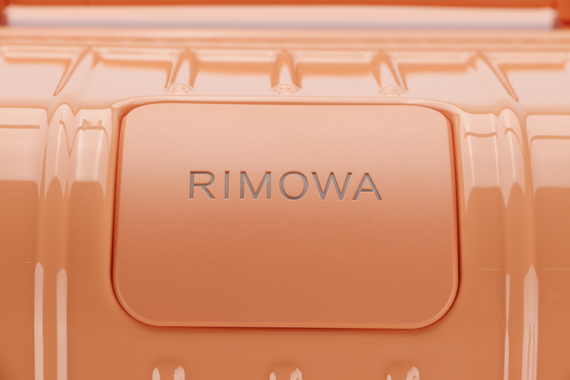 RIMOWA ESSENTIAL CABIN LIGHTWEIGHT CARRY-ON PAPAYA ORANGE LUGGAGE WITH DUST COVER