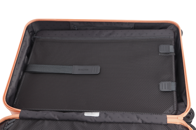 RIMOWA ESSENTIAL CABIN LIGHTWEIGHT CARRY-ON PAPAYA ORANGE LUGGAGE WITH DUST COVER