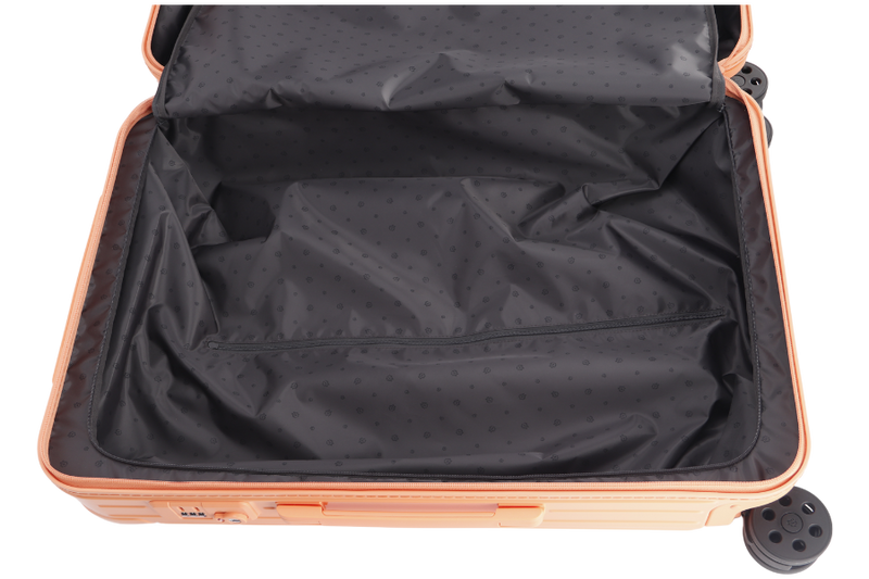 RIMOWA ESSENTIAL CABIN LIGHTWEIGHT CARRY-ON PAPAYA ORANGE LUGGAGE WITH DUST COVER