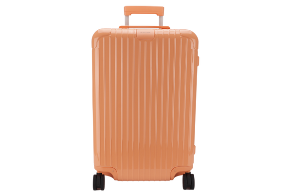 RIMOWA ESSENTIAL CABIN LIGHTWEIGHT CARRY-ON PAPAYA ORANGE LUGGAGE WITH DUST COVER