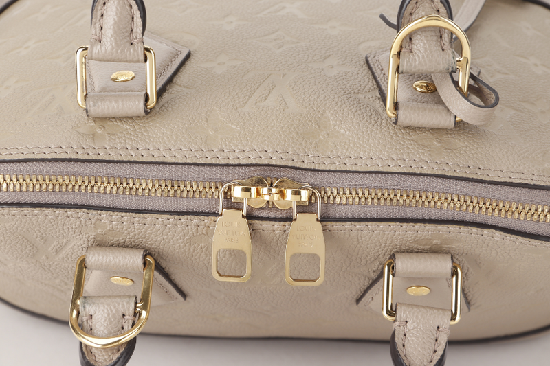 LOUIS VUITTON NEO ALMA PM (M44885) BEIGE EMPRIENTE LEATHER GOLD HARDWARE WITH LOCK&KEYS AND DUST COVER