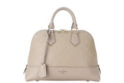 LOUIS VUITTON NEO ALMA PM (M44885) BEIGE EMPRIENTE LEATHER GOLD HARDWARE WITH LOCK&KEYS AND DUST COVER