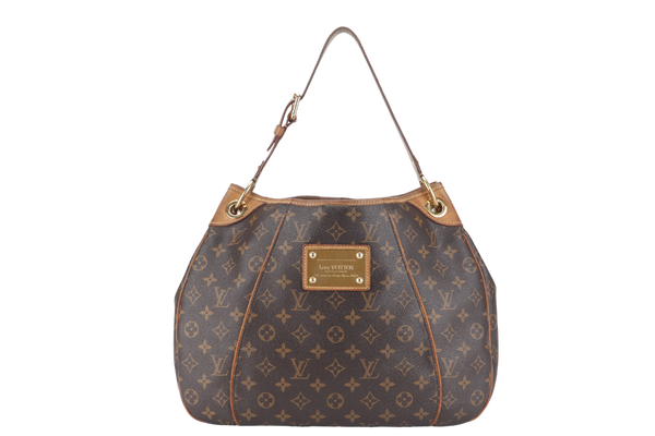 LOUIS VUITTON GALLIERA PM MONOGRAM CANVAS GOLD HARDWARE WITH DUST COVER