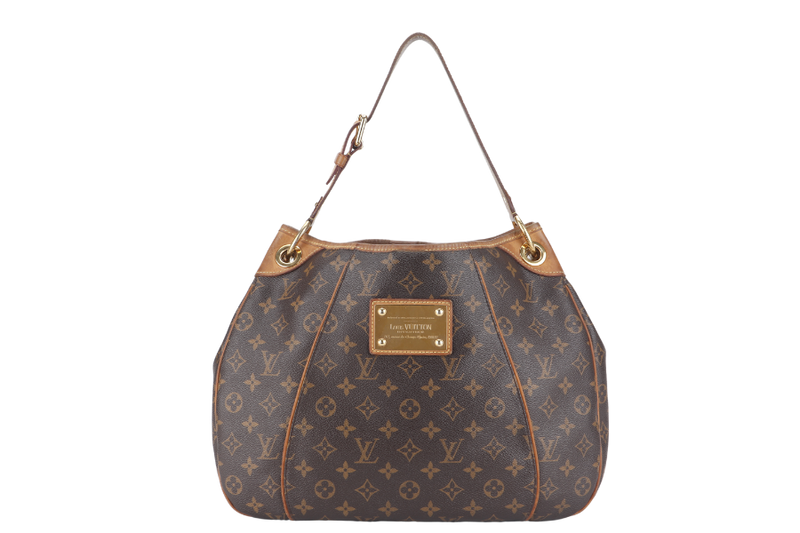 LOUIS VUITTON GALLIERA PM MONOGRAM CANVAS GOLD HARDWARE WITH DUST COVER