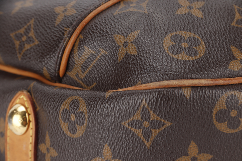 LOUIS VUITTON GALLIERA PM MONOGRAM CANVAS GOLD HARDWARE WITH DUST COVER