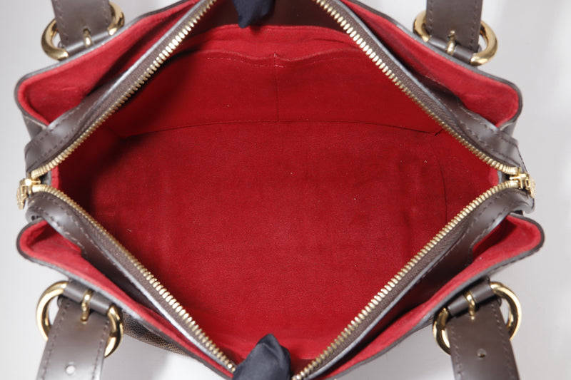 LOUIS VUITTON N41542 SISTA PM DAMIER EBÈNE, NO DUST COVER