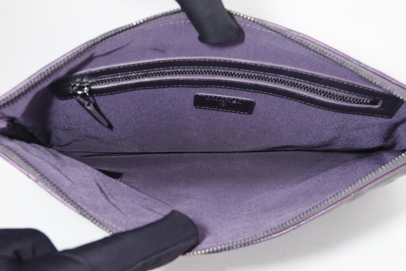 chanel purse purple