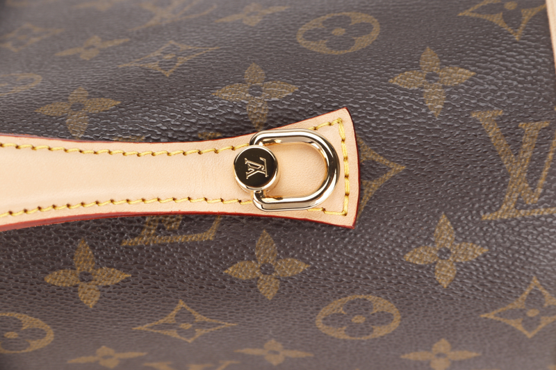 LOUIS VUITTON M51122 BEL AIR (SL0977) MONOGRAM CANVAS GOLD HARDWARE WITH STRAP & DUST COVER