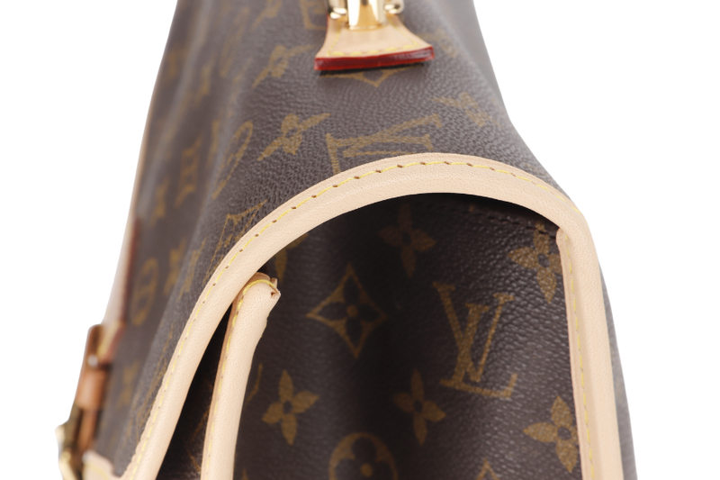 LOUIS VUITTON M51122 BEL AIR (SL0977) MONOGRAM CANVAS GOLD HARDWARE WITH STRAP & DUST COVER