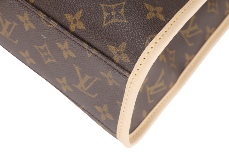 LOUIS VUITTON M51122 BEL AIR (SL0977) MONOGRAM CANVAS GOLD HARDWARE WITH STRAP & DUST COVER