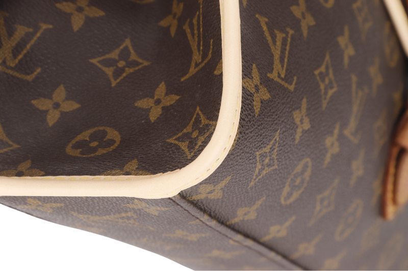 LOUIS VUITTON M51122 BEL AIR (SL0977) MONOGRAM CANVAS GOLD HARDWARE WITH STRAP & DUST COVER