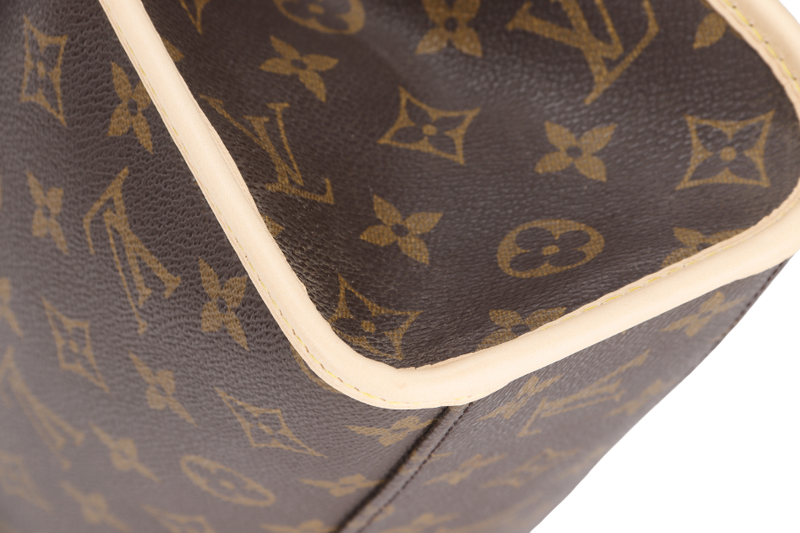 LOUIS VUITTON M51122 BEL AIR (SL0977) MONOGRAM CANVAS GOLD HARDWARE WITH STRAP & DUST COVER