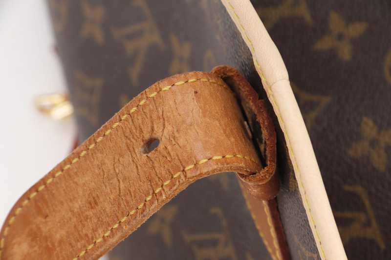 LOUIS VUITTON M51122 BEL AIR (SL0977) MONOGRAM CANVAS GOLD HARDWARE WITH STRAP & DUST COVER