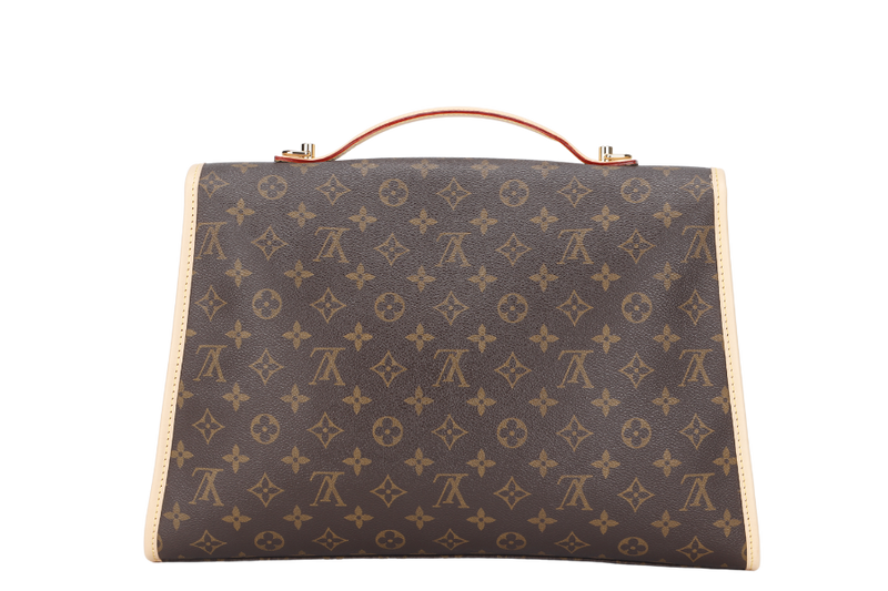 LOUIS VUITTON M51122 BEL AIR (SL0977) MONOGRAM CANVAS GOLD HARDWARE WITH STRAP & DUST COVER