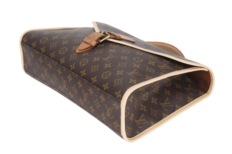 LOUIS VUITTON M51122 BEL AIR (SL0977) MONOGRAM CANVAS GOLD HARDWARE WITH STRAP & DUST COVER