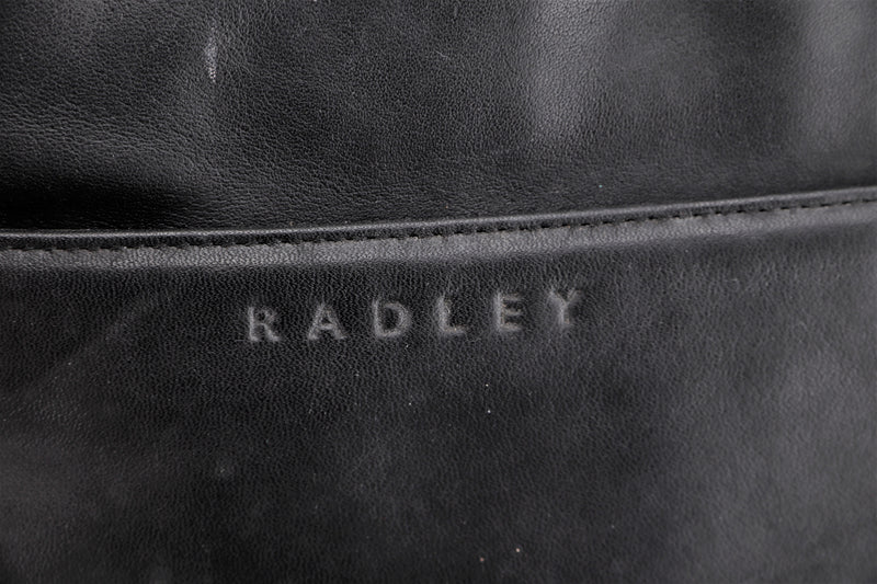 RADLEY SHOULDER BAG, BLACK CALF LEATHER, NO DUST COVER