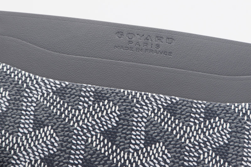 Leather card wallet Goyard Grey in Leather - 31140408