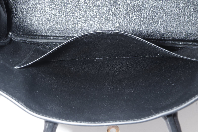HERMES BIRKIN 30CM (STAMP Z) BLACK TOGO LEATHER ROSEGOLD HARDWARE, WITH LOCK, KEYS, RAINCOAT, DUST COVER & BOX