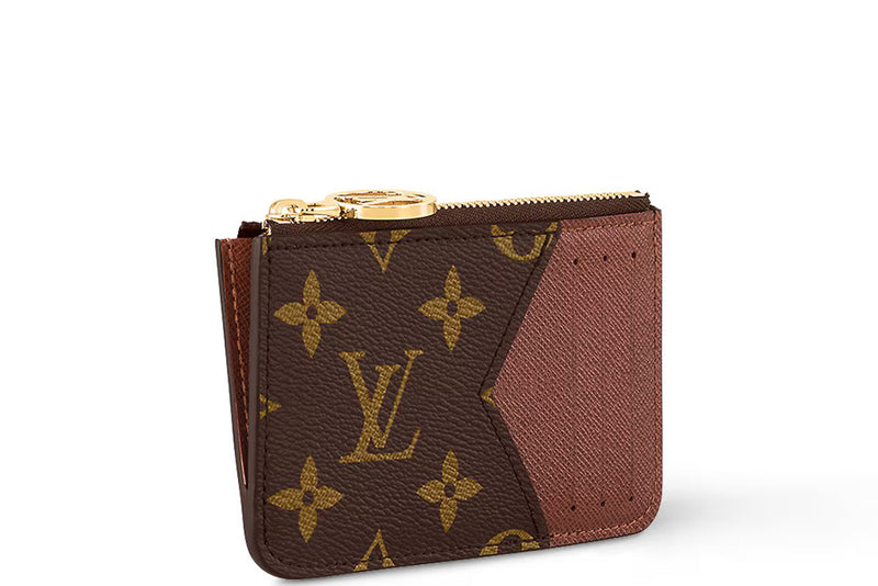 LOUIS VUITTON M81880 ROMY CARD HOLDER ARMAGNAC, WITH DUST COVER & BOX