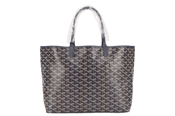 GOYARD SAINT LOUIS PM BAG NAVY BLUE COLOR WITH DUST COVER