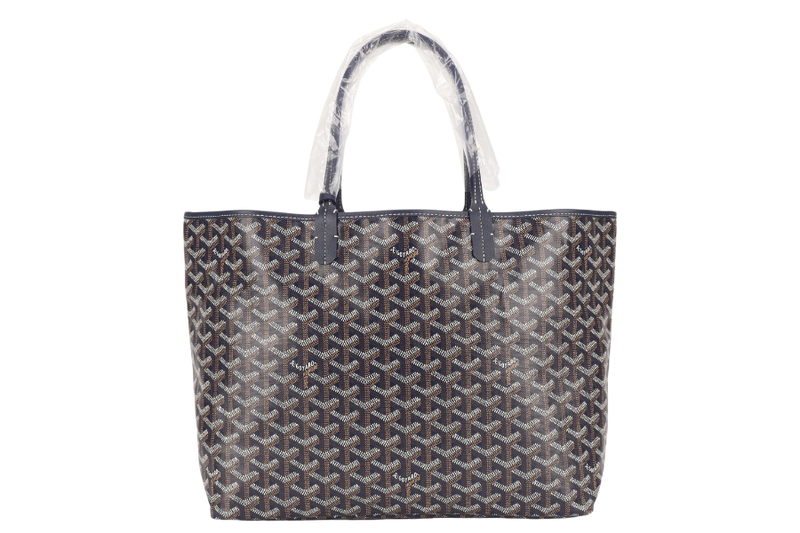 GOYARD SAINT LOUIS PM BAG NAVY BLUE COLOR WITH DUST COVER