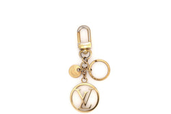 LOUIS VUITTON M68000 BAG CIRCLE KEY RING CHARM (EA0129), WITH BOX