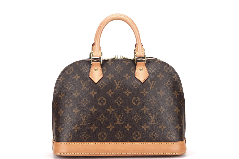 LOUIS VUITTON M51130 ALMA (FL4170) PM MONOGRAM CANVAS, WITH KEYS, LOCK & DUST COVER