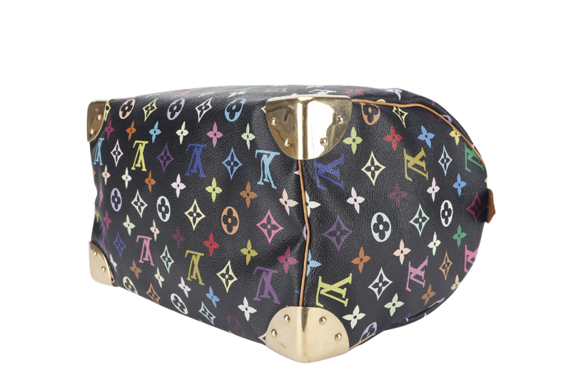 LOUIS VUITTON SPEEDY 30 (M92642) MULTICOLOR MONOGRAM CANVAS NO DUST COVER