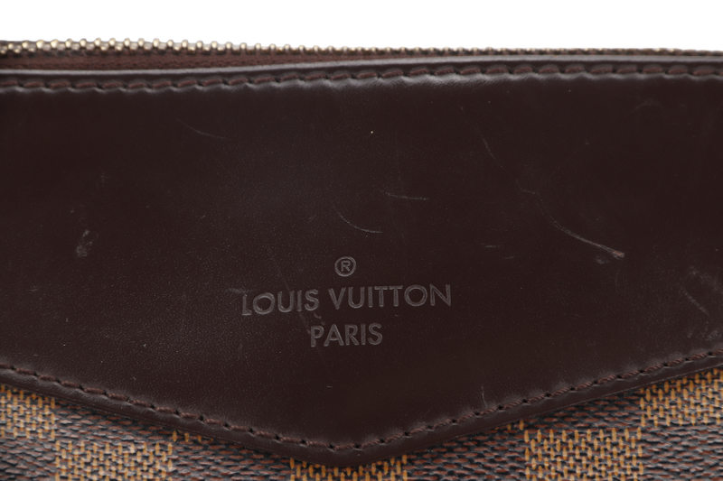 LOUIS VUITTON N41103 WESTMINSTER GM DAMIER EBENE COATED CANVAS GOLD HARDWARE WITH DUST COVER