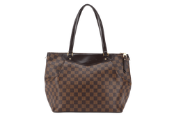 LOUIS VUITTON N41103 WESTMINSTER GM DAMIER EBENE COATED CANVAS GOLD HARDWARE WITH DUST COVER